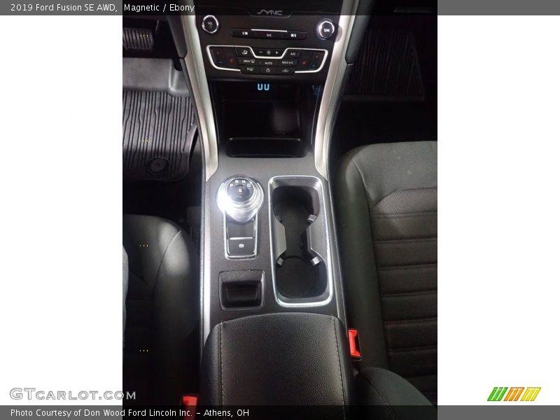 Magnetic / Ebony 2019 Ford Fusion SE AWD