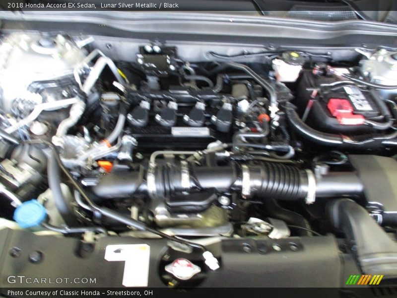 Lunar Silver Metallic / Black 2018 Honda Accord EX Sedan