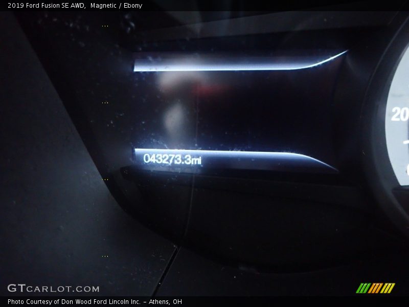 Magnetic / Ebony 2019 Ford Fusion SE AWD