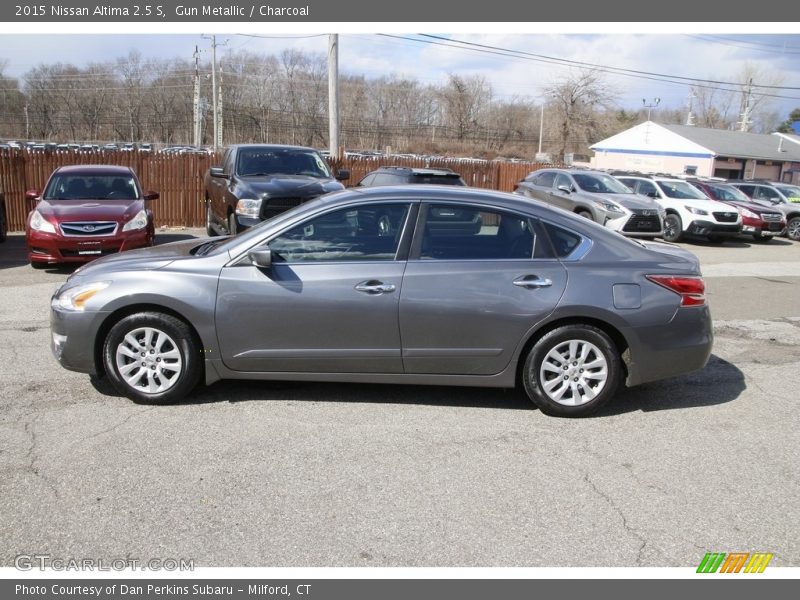Gun Metallic / Charcoal 2015 Nissan Altima 2.5 S