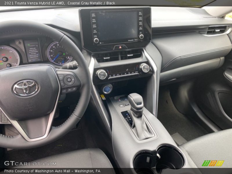 Coastal Gray Metallic / Black 2021 Toyota Venza Hybrid LE AWD