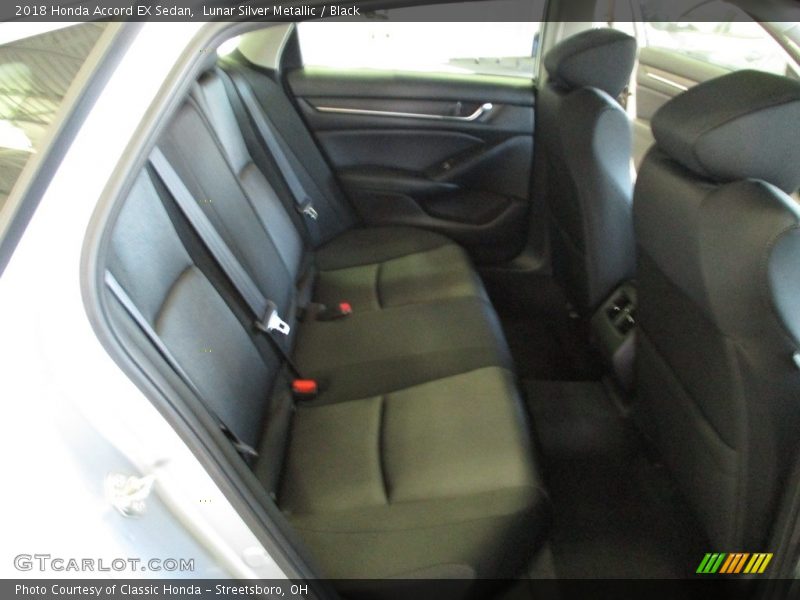 Lunar Silver Metallic / Black 2018 Honda Accord EX Sedan