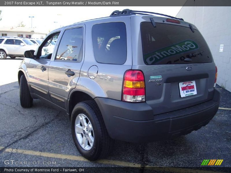 Tungsten Grey Metallic / Medium/Dark Flint 2007 Ford Escape XLT