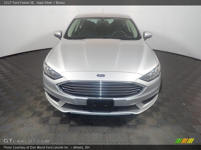 Ingot Silver / Ebony 2017 Ford Fusion SE