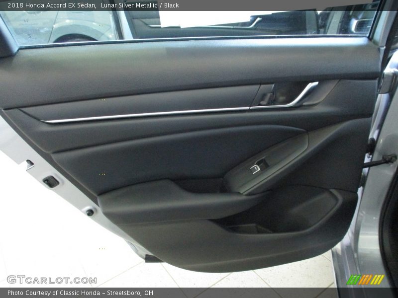 Lunar Silver Metallic / Black 2018 Honda Accord EX Sedan