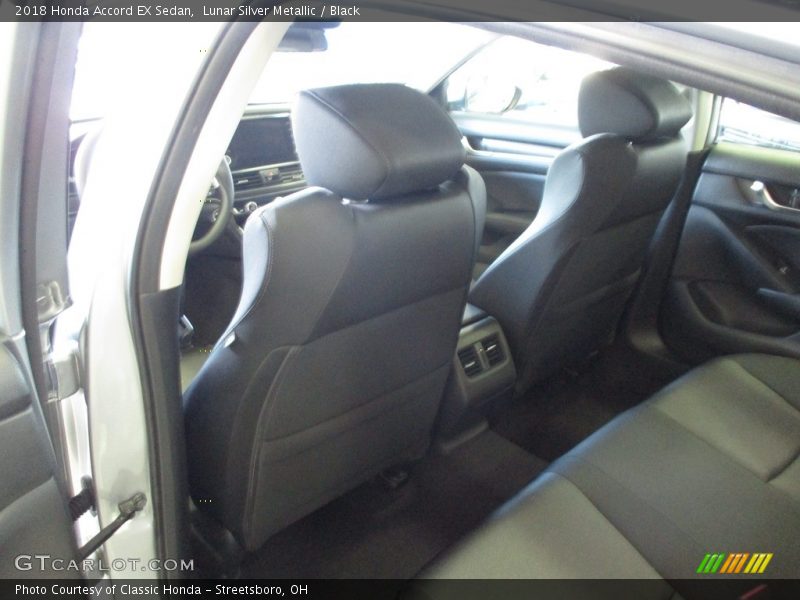 Lunar Silver Metallic / Black 2018 Honda Accord EX Sedan