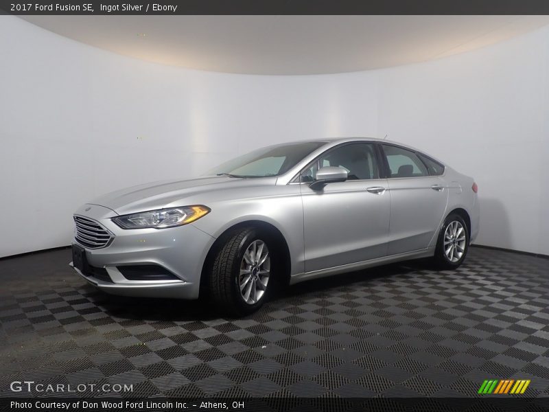 Ingot Silver / Ebony 2017 Ford Fusion SE