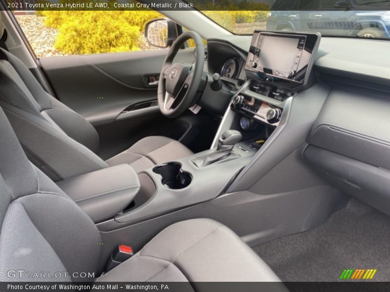 Coastal Gray Metallic / Black 2021 Toyota Venza Hybrid LE AWD