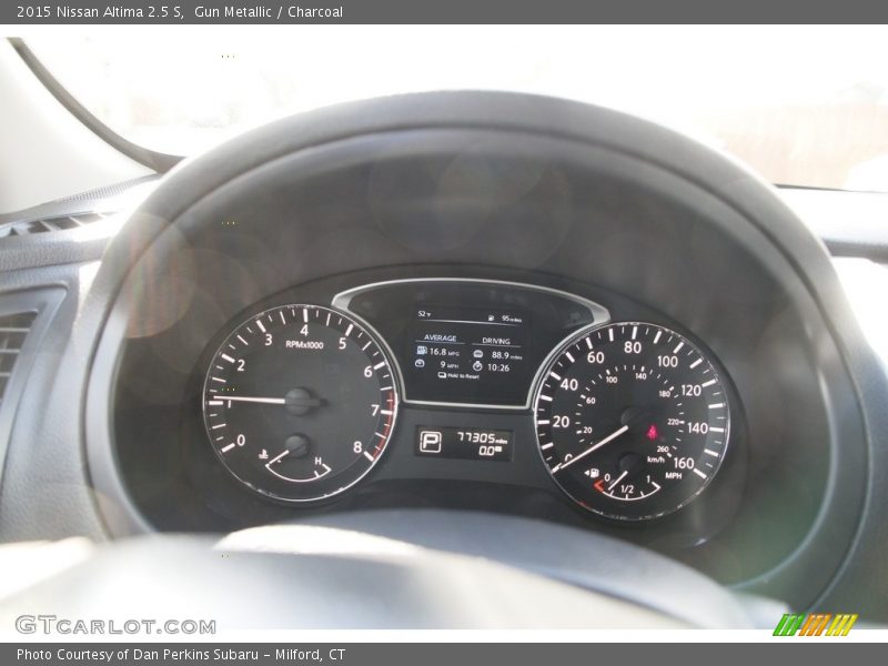 Gun Metallic / Charcoal 2015 Nissan Altima 2.5 S