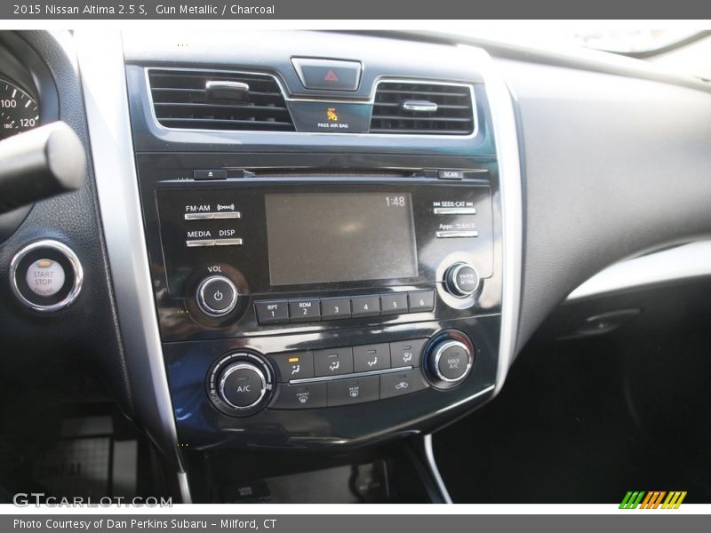 Gun Metallic / Charcoal 2015 Nissan Altima 2.5 S