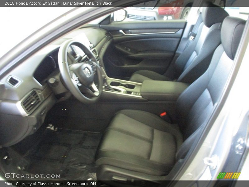 Lunar Silver Metallic / Black 2018 Honda Accord EX Sedan