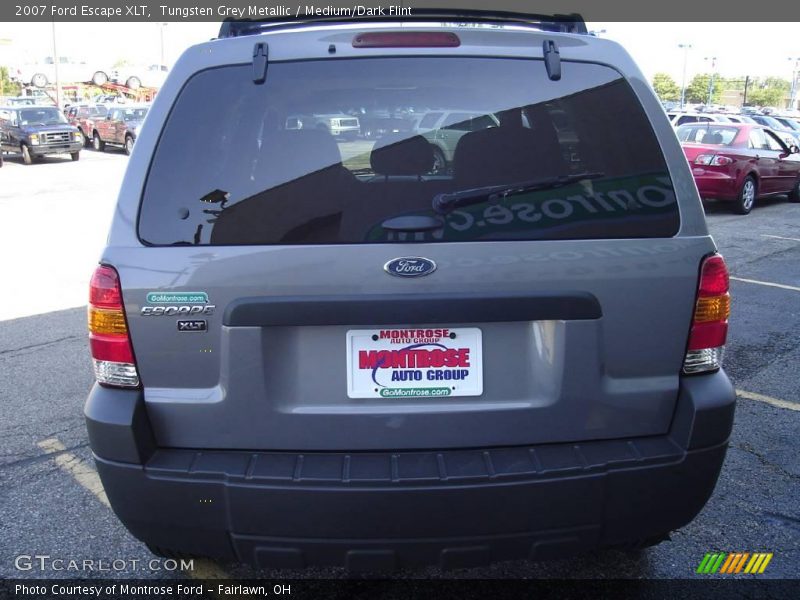 Tungsten Grey Metallic / Medium/Dark Flint 2007 Ford Escape XLT
