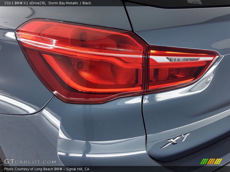 Storm Bay Metallic / Black 2021 BMW X1 sDrive28i
