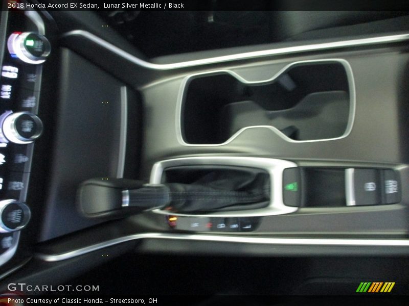 Lunar Silver Metallic / Black 2018 Honda Accord EX Sedan
