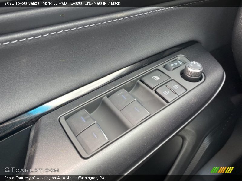 Coastal Gray Metallic / Black 2021 Toyota Venza Hybrid LE AWD