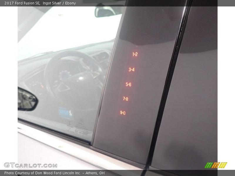 Ingot Silver / Ebony 2017 Ford Fusion SE