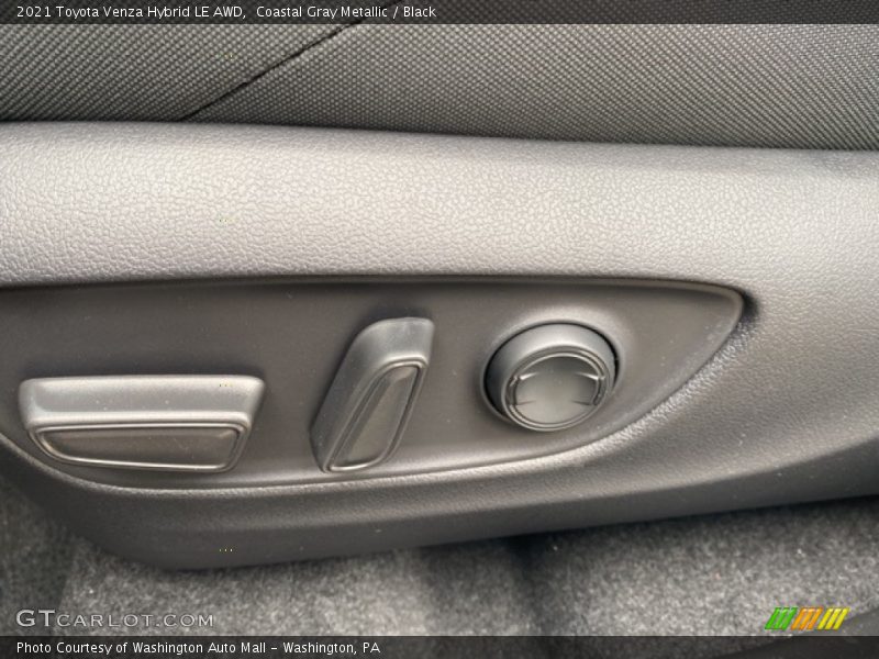 Coastal Gray Metallic / Black 2021 Toyota Venza Hybrid LE AWD