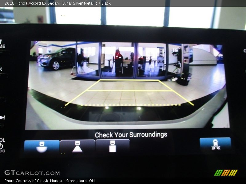 Lunar Silver Metallic / Black 2018 Honda Accord EX Sedan