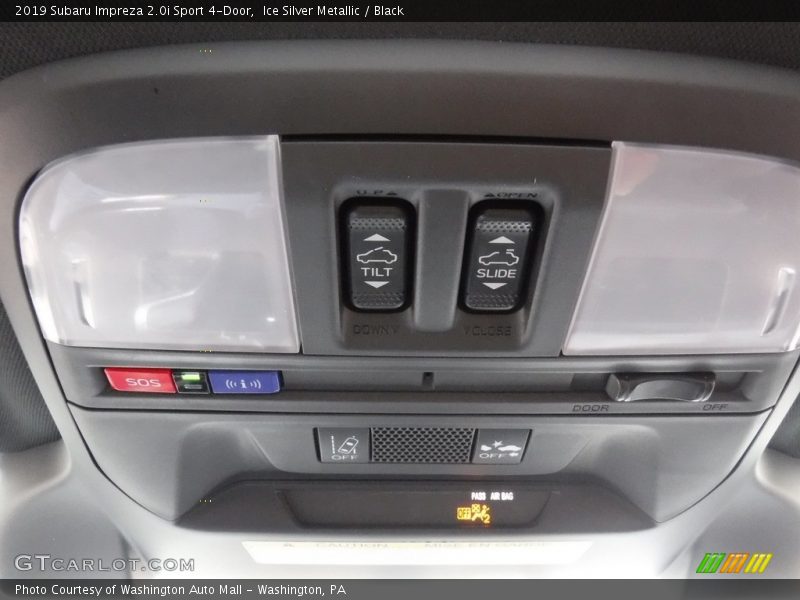 Ice Silver Metallic / Black 2019 Subaru Impreza 2.0i Sport 4-Door