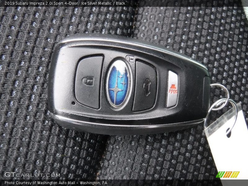 Ice Silver Metallic / Black 2019 Subaru Impreza 2.0i Sport 4-Door