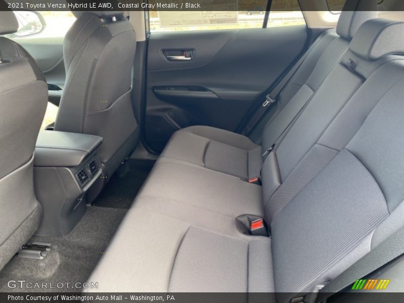 Coastal Gray Metallic / Black 2021 Toyota Venza Hybrid LE AWD