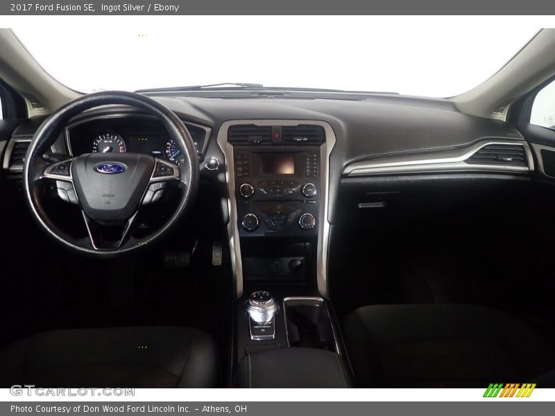 Ingot Silver / Ebony 2017 Ford Fusion SE