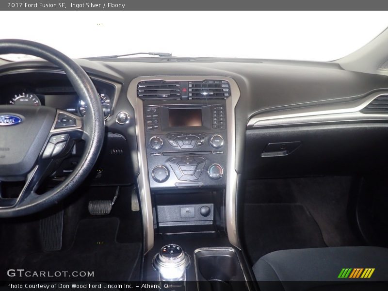 Ingot Silver / Ebony 2017 Ford Fusion SE