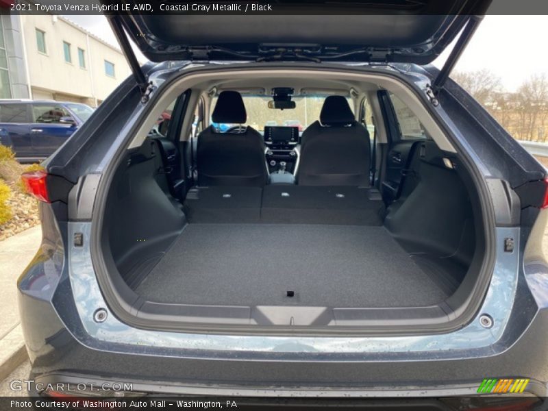 Coastal Gray Metallic / Black 2021 Toyota Venza Hybrid LE AWD