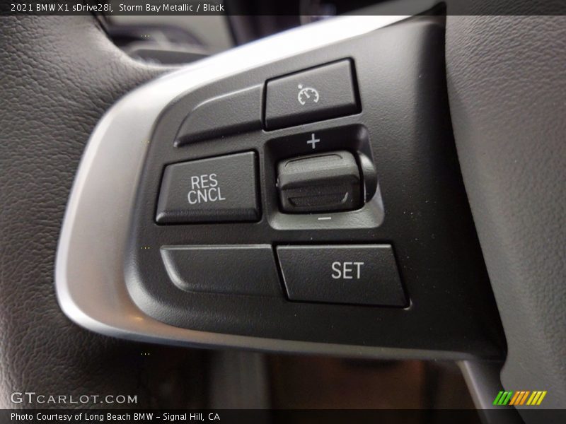 Storm Bay Metallic / Black 2021 BMW X1 sDrive28i