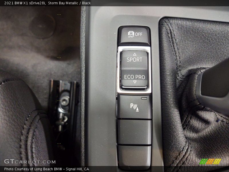 Storm Bay Metallic / Black 2021 BMW X1 sDrive28i