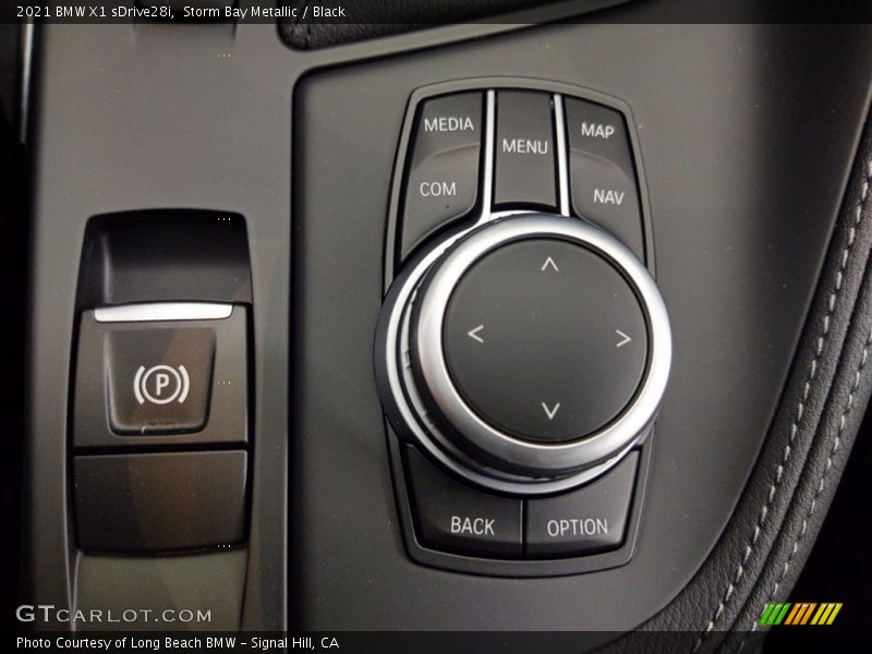 Storm Bay Metallic / Black 2021 BMW X1 sDrive28i