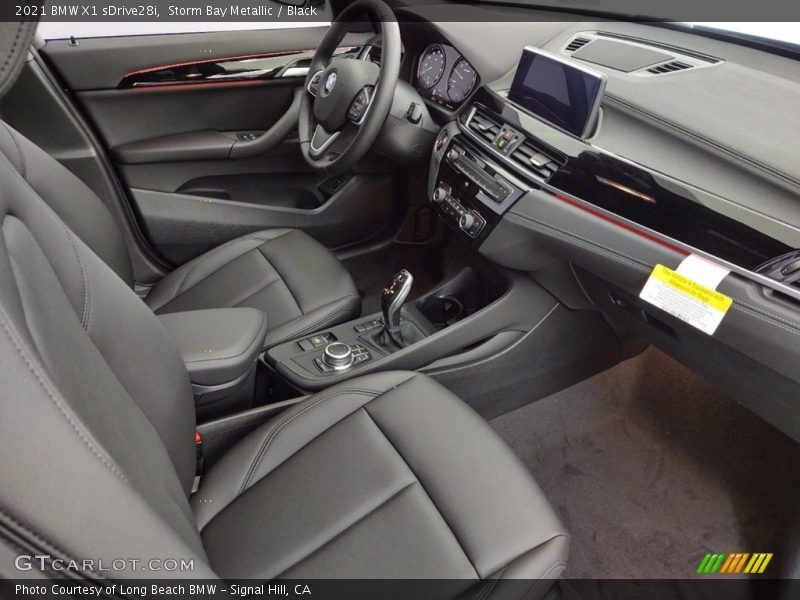 Storm Bay Metallic / Black 2021 BMW X1 sDrive28i