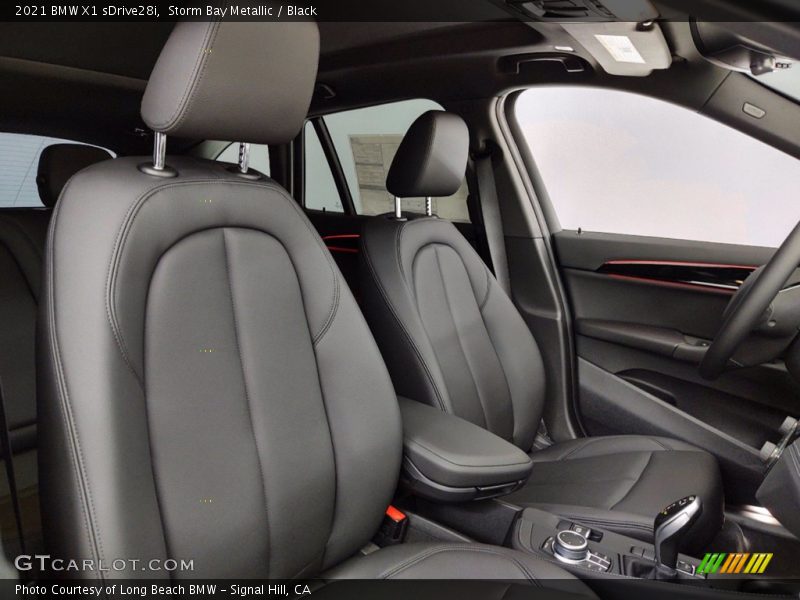 Storm Bay Metallic / Black 2021 BMW X1 sDrive28i