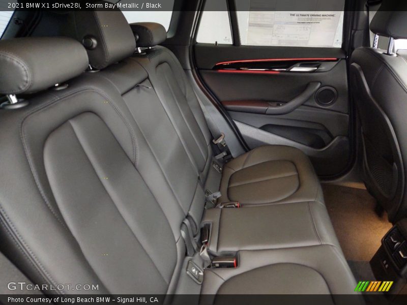 Storm Bay Metallic / Black 2021 BMW X1 sDrive28i