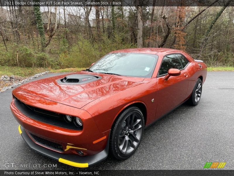 Sinamon Stick / Black 2021 Dodge Challenger R/T Scat Pack Shaker