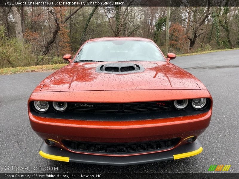 Sinamon Stick / Black 2021 Dodge Challenger R/T Scat Pack Shaker