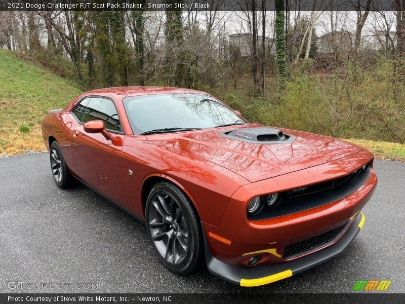 Front 3/4 View of 2021 Challenger R/T Scat Pack Shaker