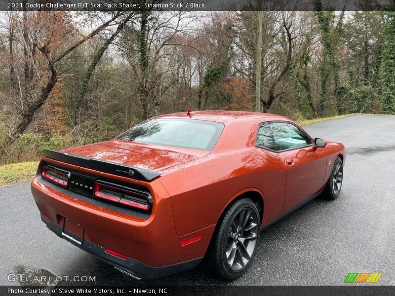 Sinamon Stick / Black 2021 Dodge Challenger R/T Scat Pack Shaker