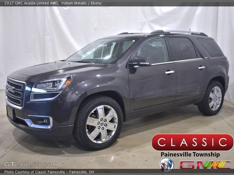Iridium Metallic / Ebony 2017 GMC Acadia Limited AWD
