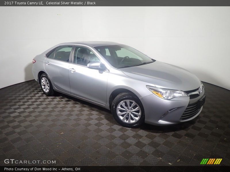 Celestial Silver Metallic / Black 2017 Toyota Camry LE