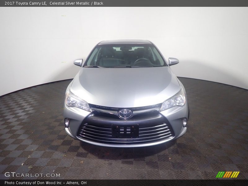 Celestial Silver Metallic / Black 2017 Toyota Camry LE