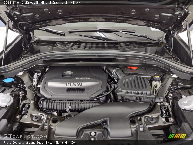 Mineral Gray Metallic / Black 2021 BMW X1 sDrive28i
