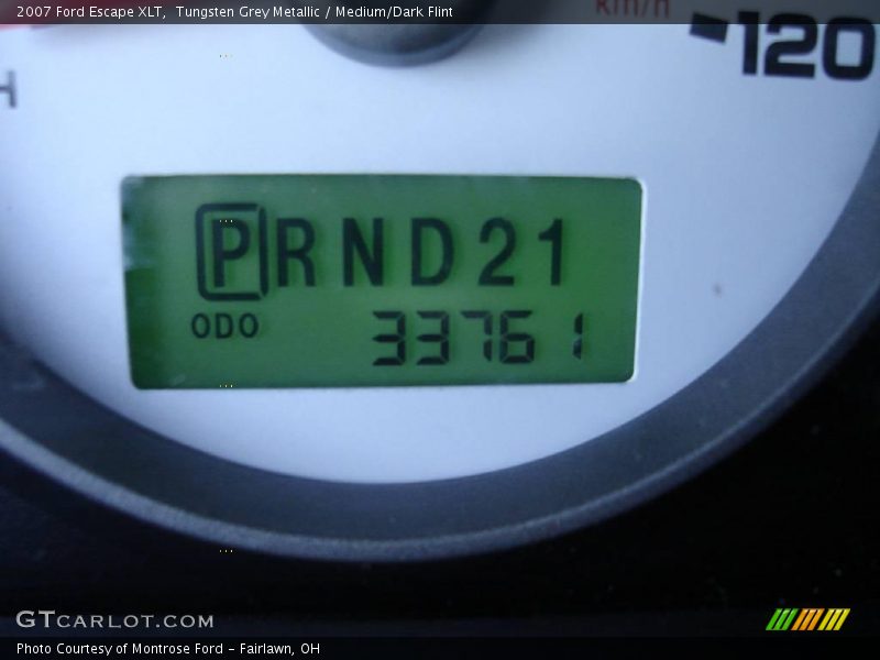 Tungsten Grey Metallic / Medium/Dark Flint 2007 Ford Escape XLT