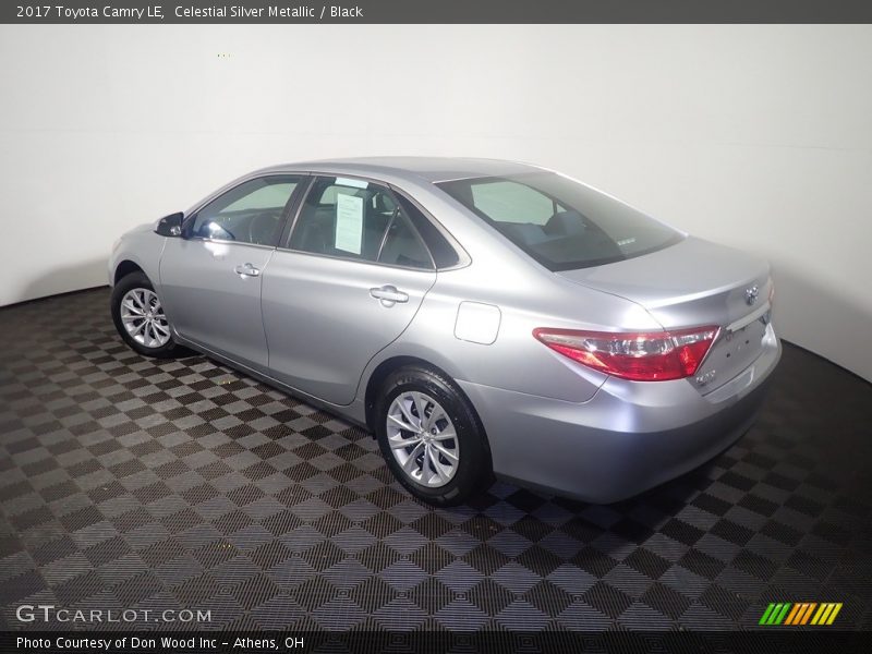 Celestial Silver Metallic / Black 2017 Toyota Camry LE