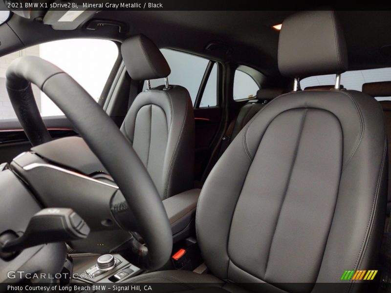Mineral Gray Metallic / Black 2021 BMW X1 sDrive28i