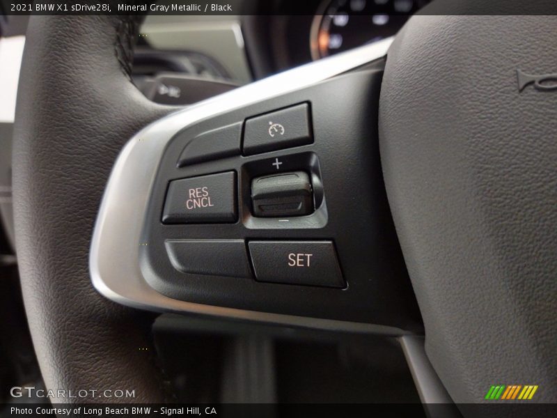 Mineral Gray Metallic / Black 2021 BMW X1 sDrive28i
