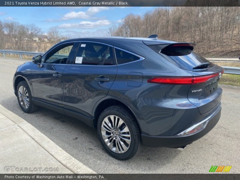 Coastal Gray Metallic / Black 2021 Toyota Venza Hybrid Limited AWD