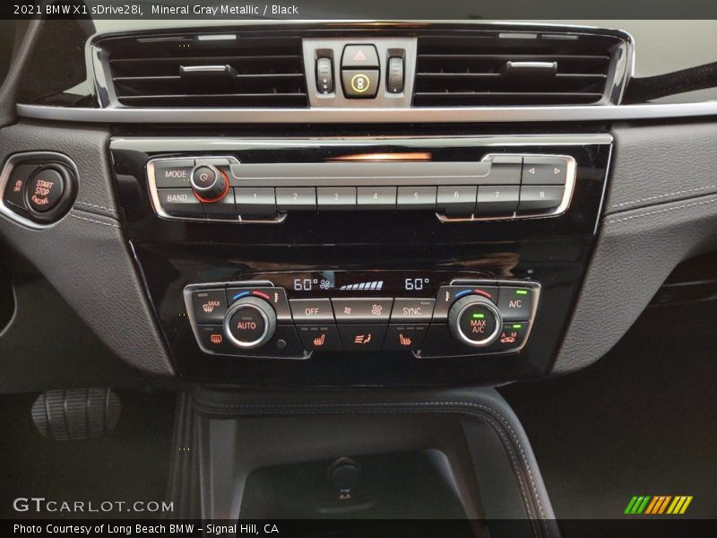 Mineral Gray Metallic / Black 2021 BMW X1 sDrive28i