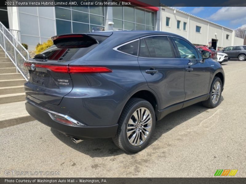 Coastal Gray Metallic / Black 2021 Toyota Venza Hybrid Limited AWD