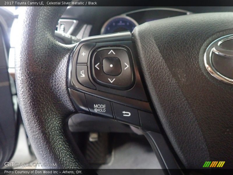Celestial Silver Metallic / Black 2017 Toyota Camry LE
